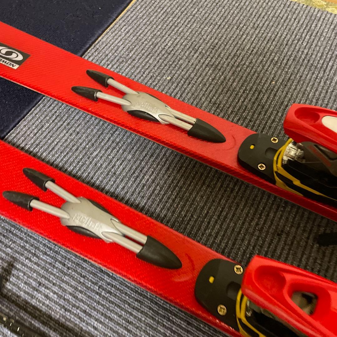 スキー板　180 サロモン　スキー　ストック120