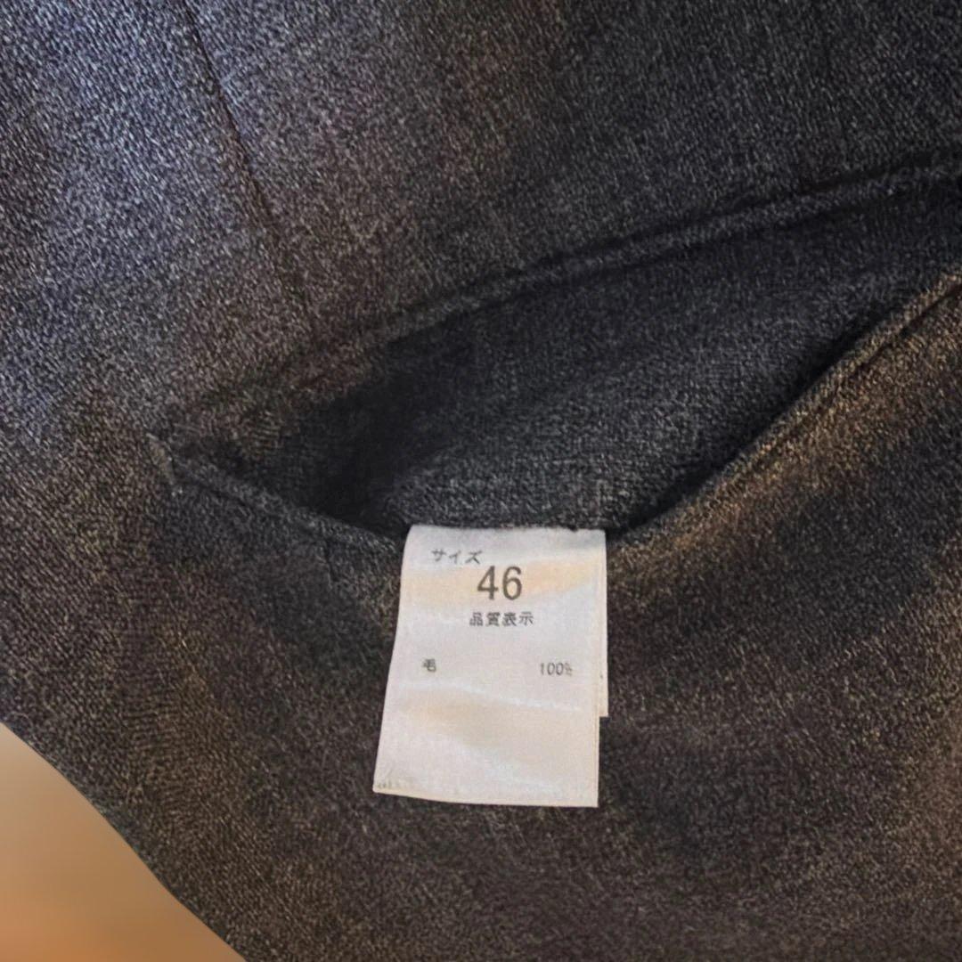 NEAT ウールスラックス　サイズ46 色グレー