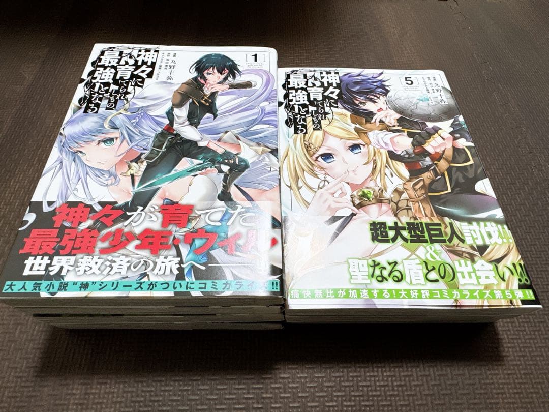 神々に育てられしもの、最強となる 1〜7