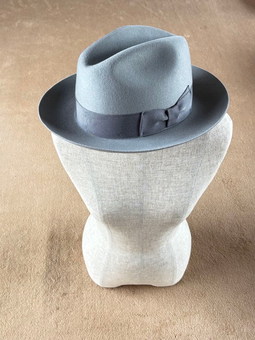 新品未使用RRLグレー ウールフェルトハット