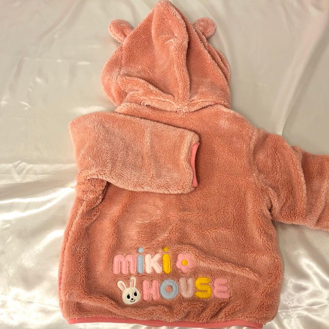 美品⭐️ ミキハウス 100cm うさこ ジャンパー アウター ボア ９点セット