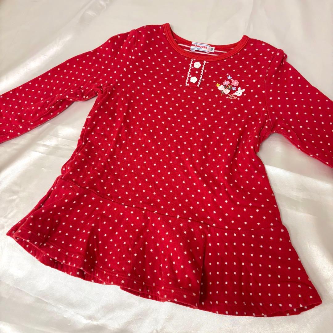 美品⭐️ ミキハウス 100cm うさこ ジャンパー アウター ボア ９点セット