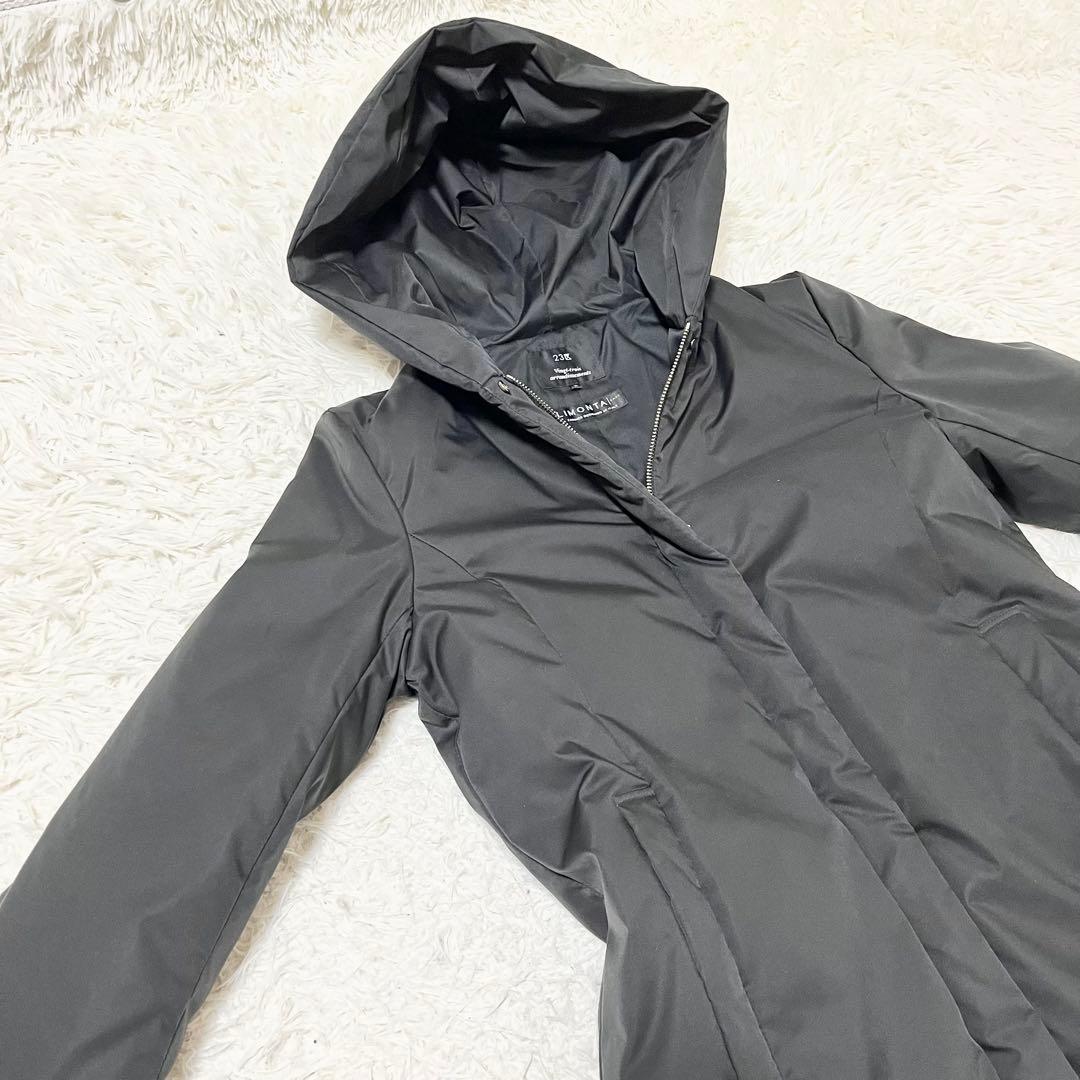 ✨極美品✨23区 LIMONTA ADS フーデット ダウンコート コラボ 黒