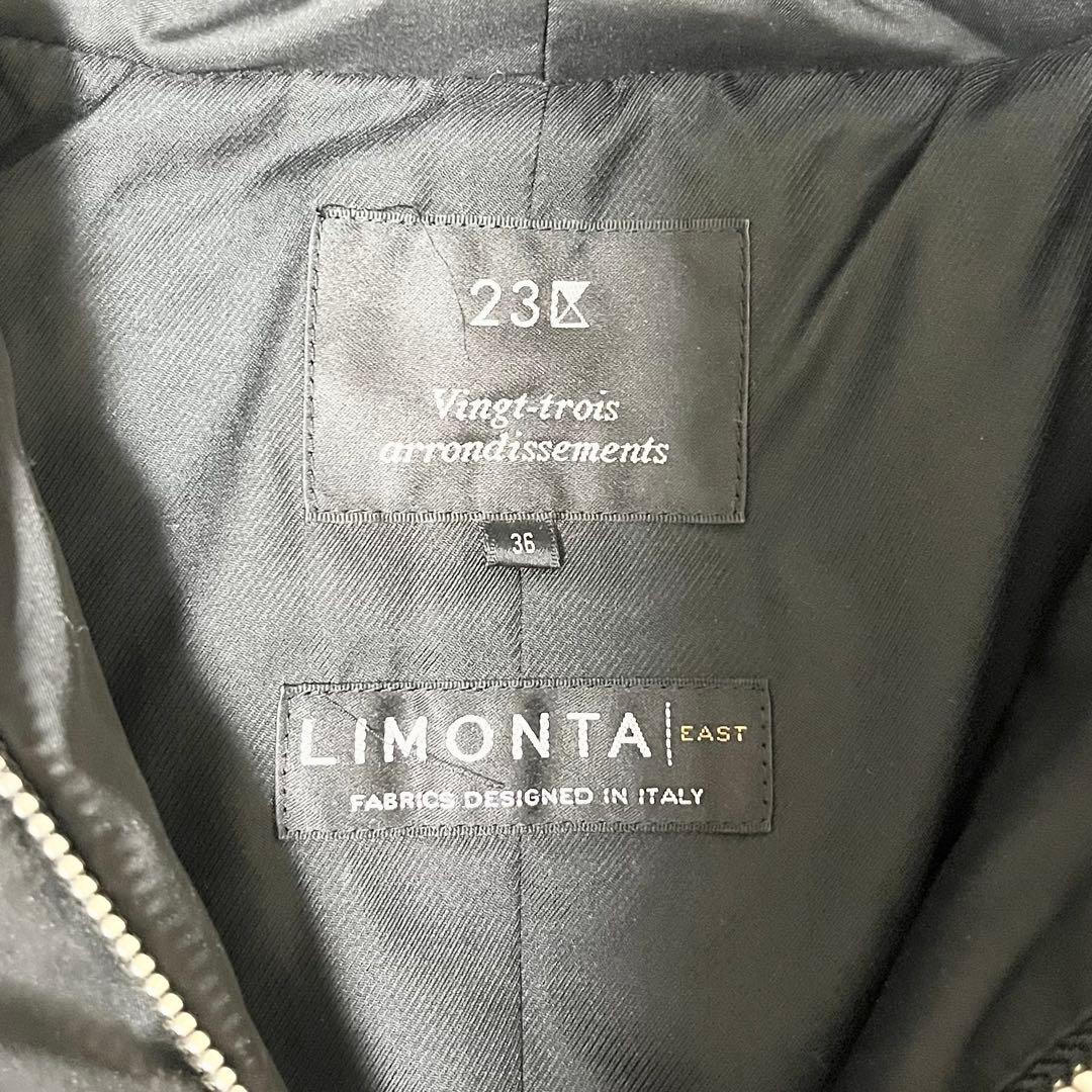 ✨極美品✨23区 LIMONTA ADS フーデット ダウンコート コラボ 黒