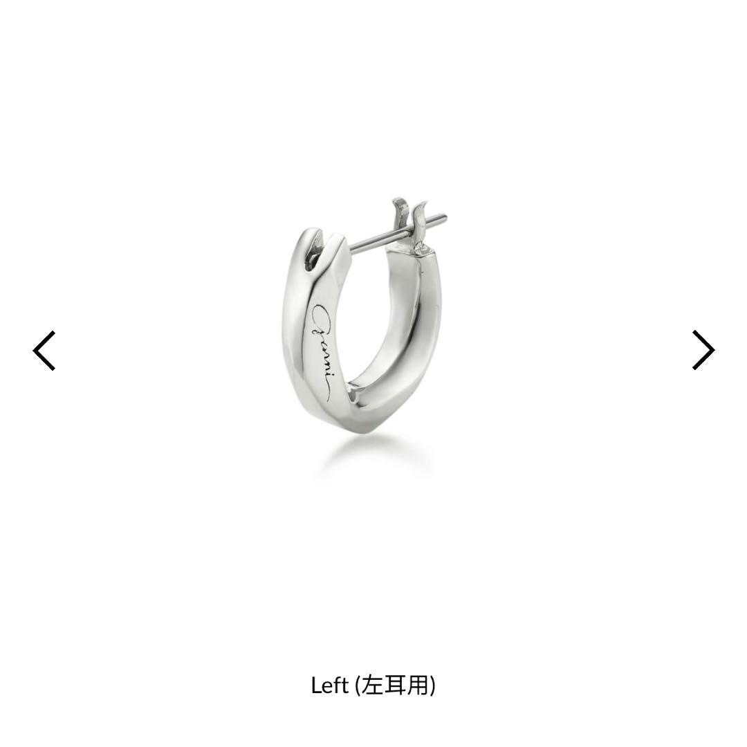 新品未使用 ガルニ フープピアス