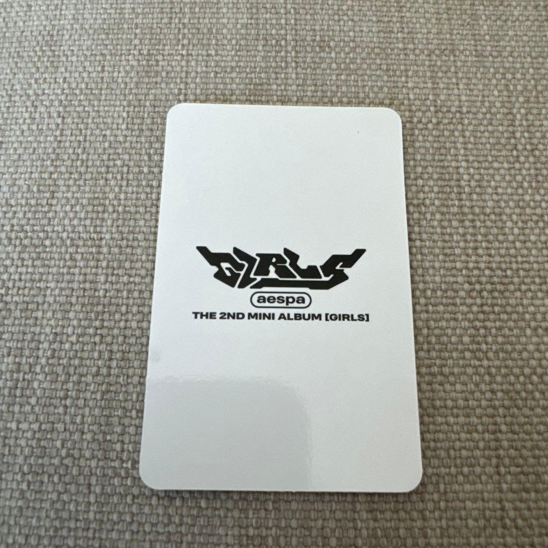 AESPA B2S タイ限定特典トレカ　カリナ