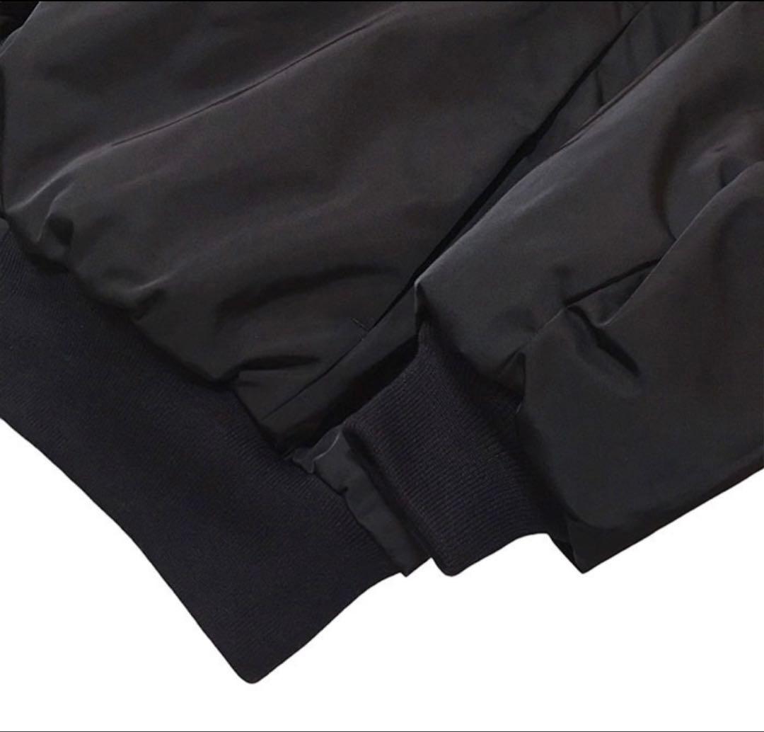 最終値下げ‼️超美品‼️ラッドミュージシャン24FWフード付きMA1ブルゾンブ46