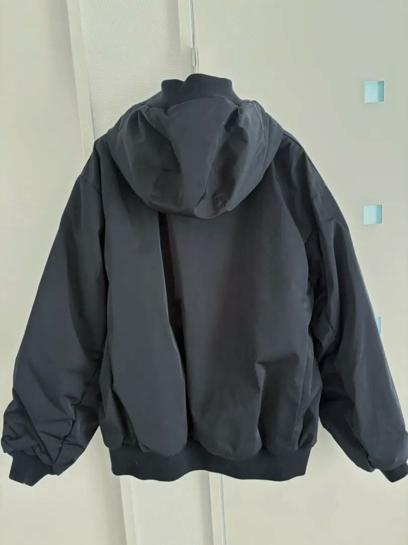 最終値下げ‼️超美品‼️ラッドミュージシャン24FWフード付きMA1ブルゾンブ46