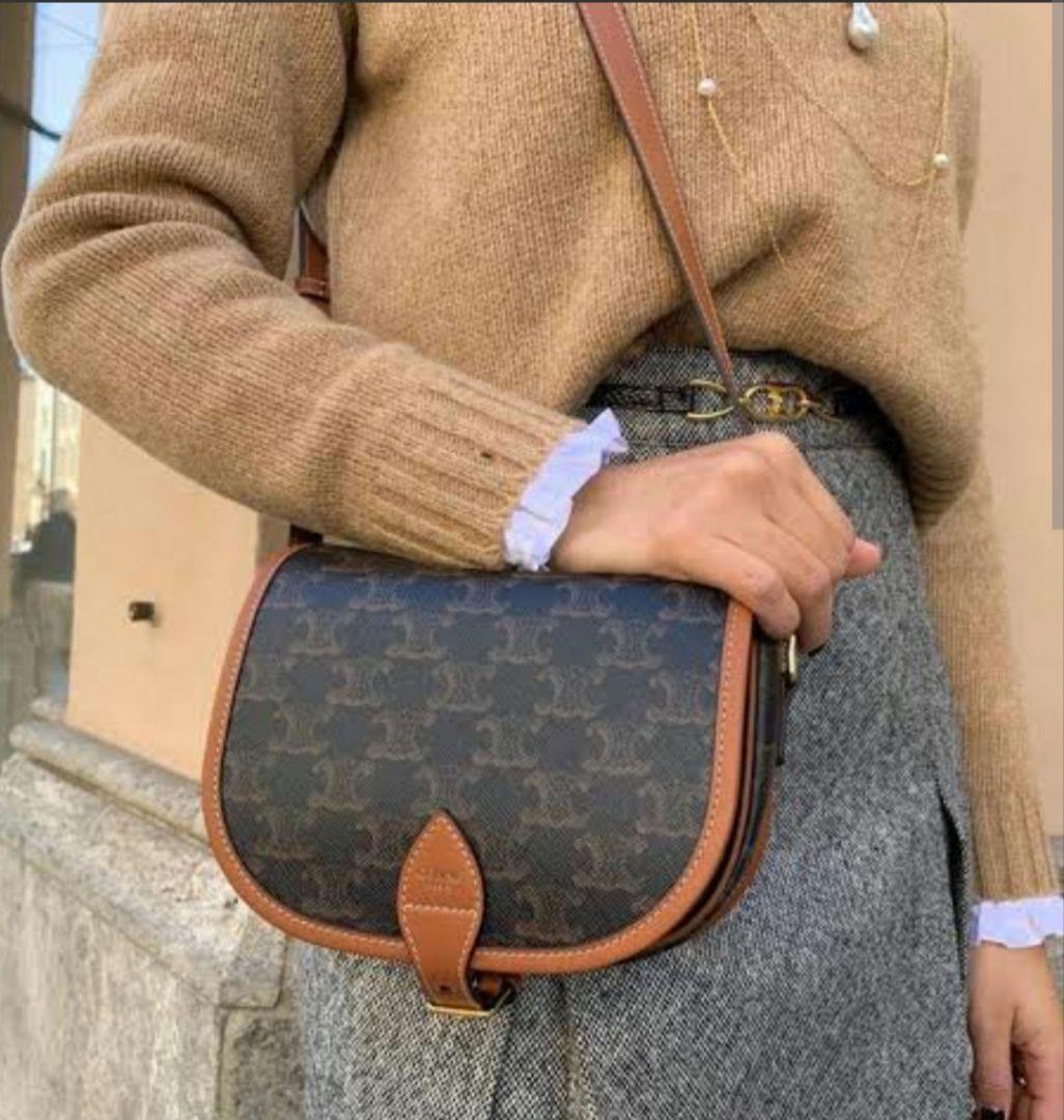 CELINE✳セリーヌミディアム ファルコ バッグ トリオンフ✳