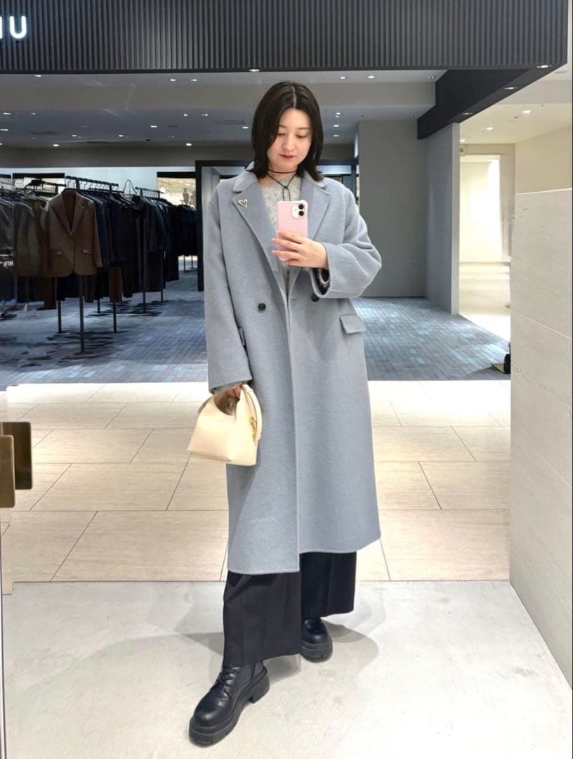 完売品☆LOUNGEDRESS☆20周年限定☆ロングリバーコート☆ブルー