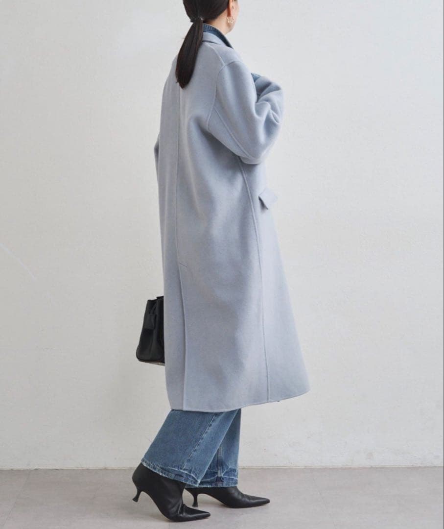 完売品☆LOUNGEDRESS☆20周年限定☆ロングリバーコート☆ブルー
