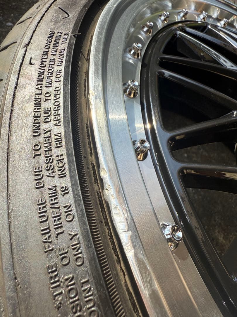 【BOT】AME シュタイナーFTX 19インチ 4本セット