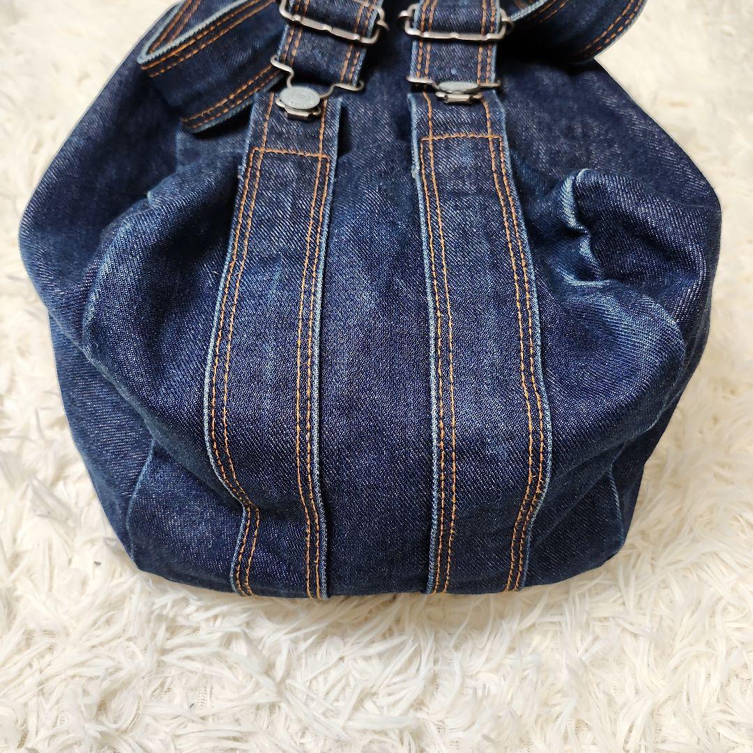 【レア美品】EVISU 希少タグ　デニムリュック カモメ