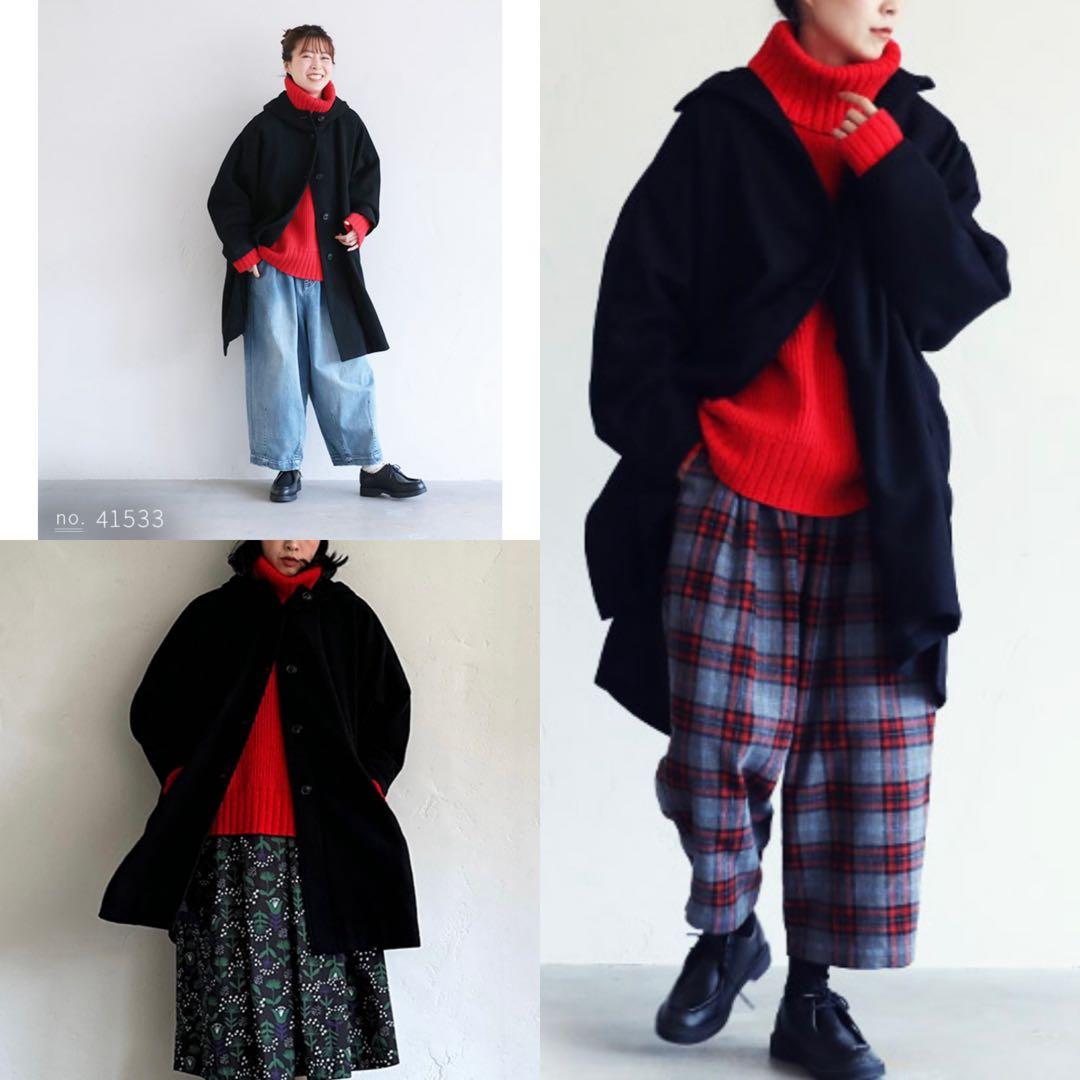 ソウルベリー コート ポンチョ 大きいサイズコート