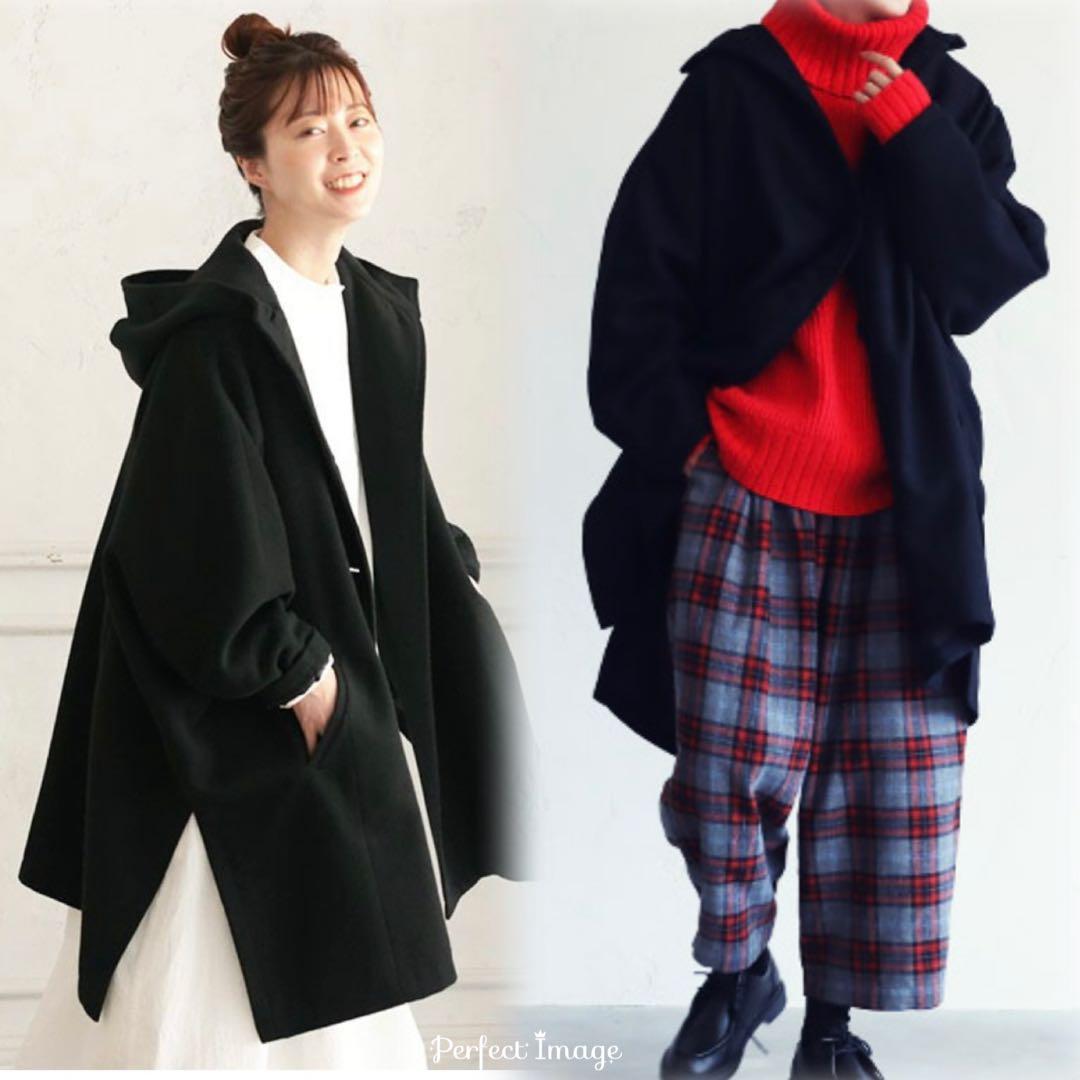 ソウルベリー コート ポンチョ 大きいサイズコート