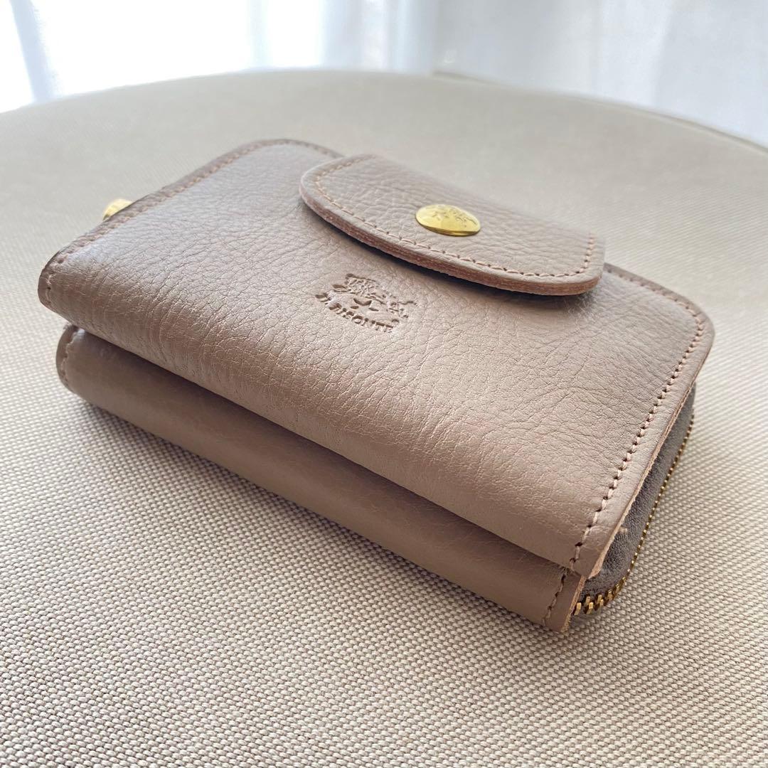 【IL BISONTE】イルビゾンテ キーケース ケース グレー 新品