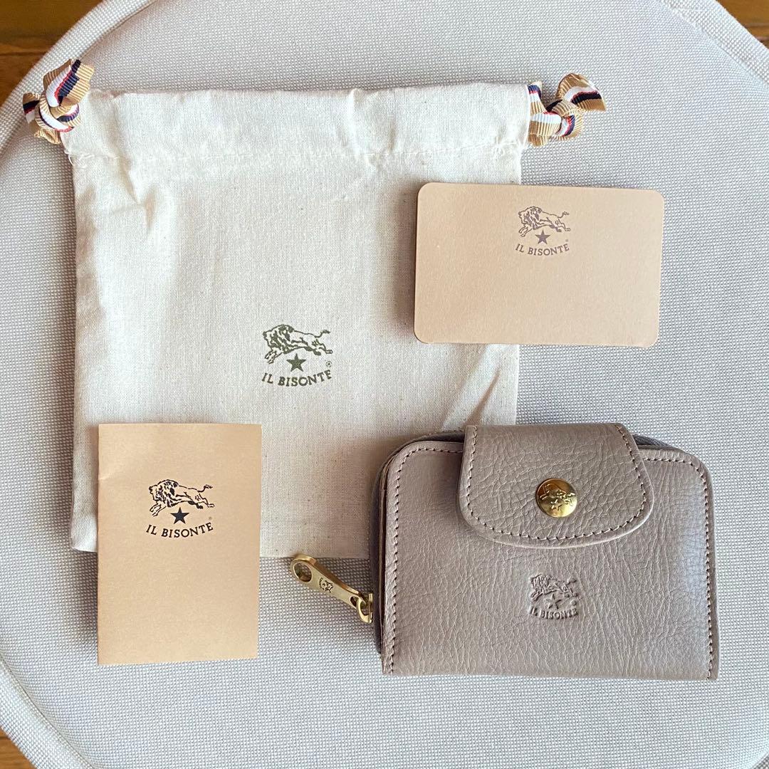 【IL BISONTE】イルビゾンテ キーケース ケース グレー 新品