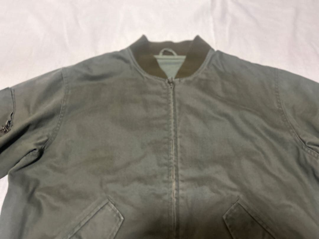 ジャケット・アウター UNIFORM EXPERIMENT WASHED FLIGHT BLOUSON