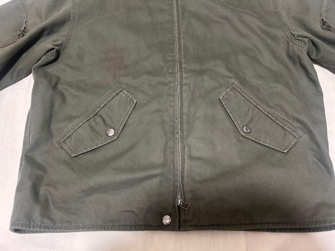 ジャケット・アウター UNIFORM EXPERIMENT WASHED FLIGHT BLOUSON