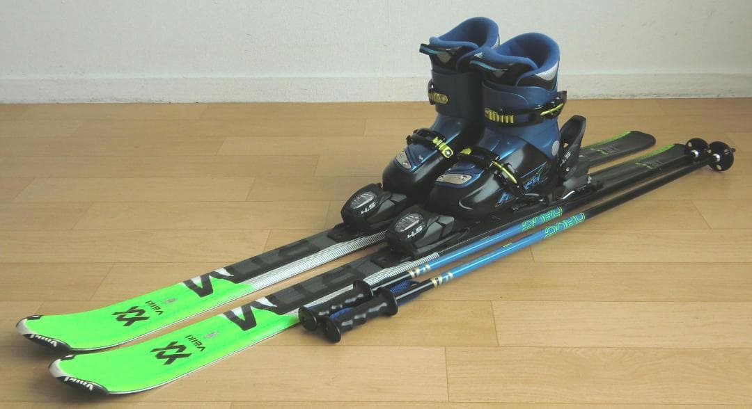 ■■送料無料■VOLKL■子供用スキーセット■120/22■GRIPWALK■■