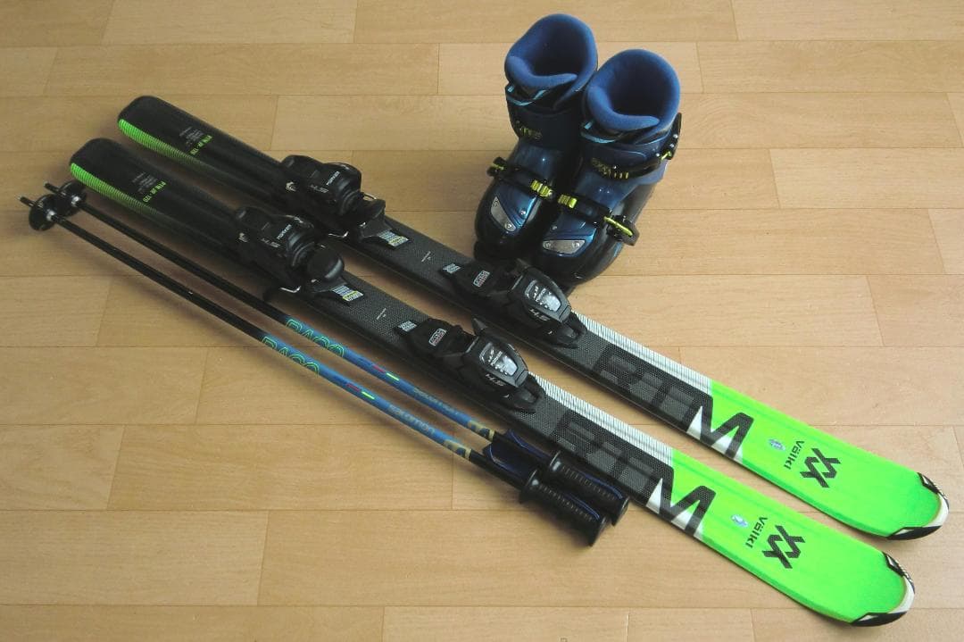 ■■送料無料■VOLKL■子供用スキーセット■120/22■GRIPWALK■■