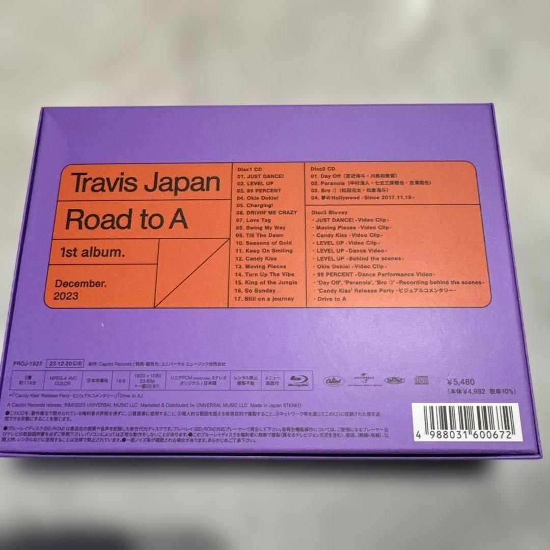 Travis Japan Road to A FC限定盤 Blu-lay