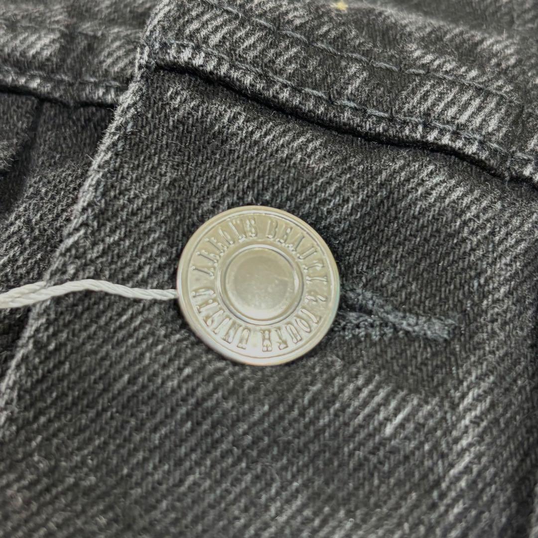 新品未使用タグ付き　ST/BIO ブラック デニム ジャケット BLACK L