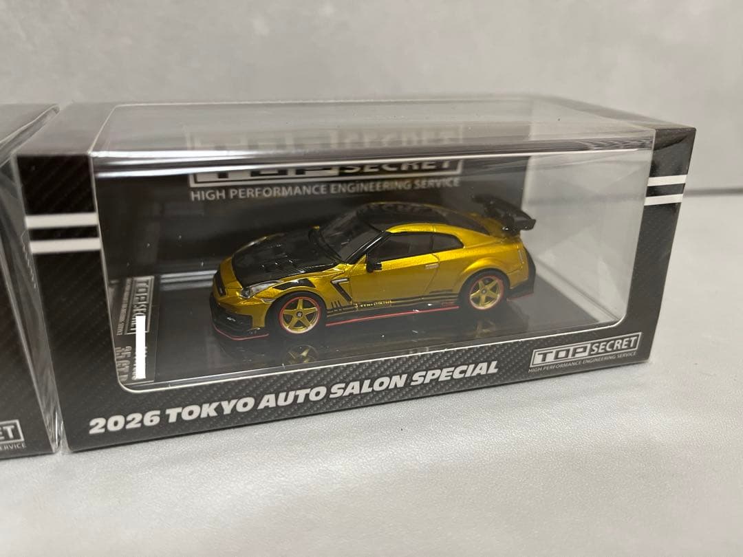 東京オートサロン2026限定999台限定 1/64 GT-R R35 R34
