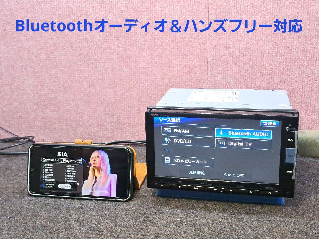 タッチ新品!★ホンダ純正 VXM-142VFi BT対応・地デジTV★動作良好