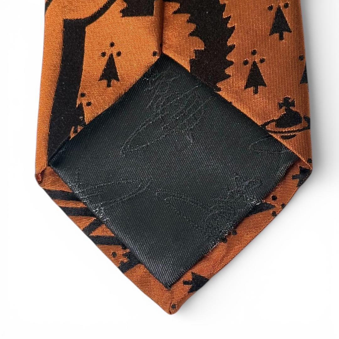レア品♣ Vivienne Westwood ネクタイ ビッグ オーブ オレンジ