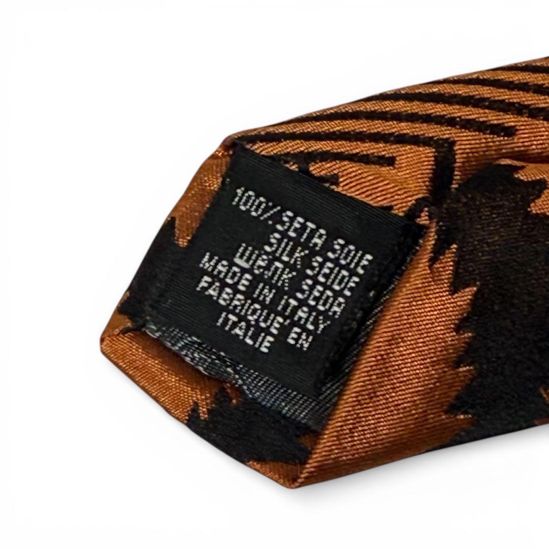 レア品♣ Vivienne Westwood ネクタイ ビッグ オーブ オレンジ