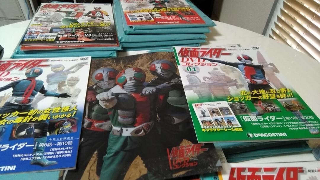 ディアゴスティーニ　隔週刊　仮面ライダー　DVDコレクション 全巻　コンプリート
