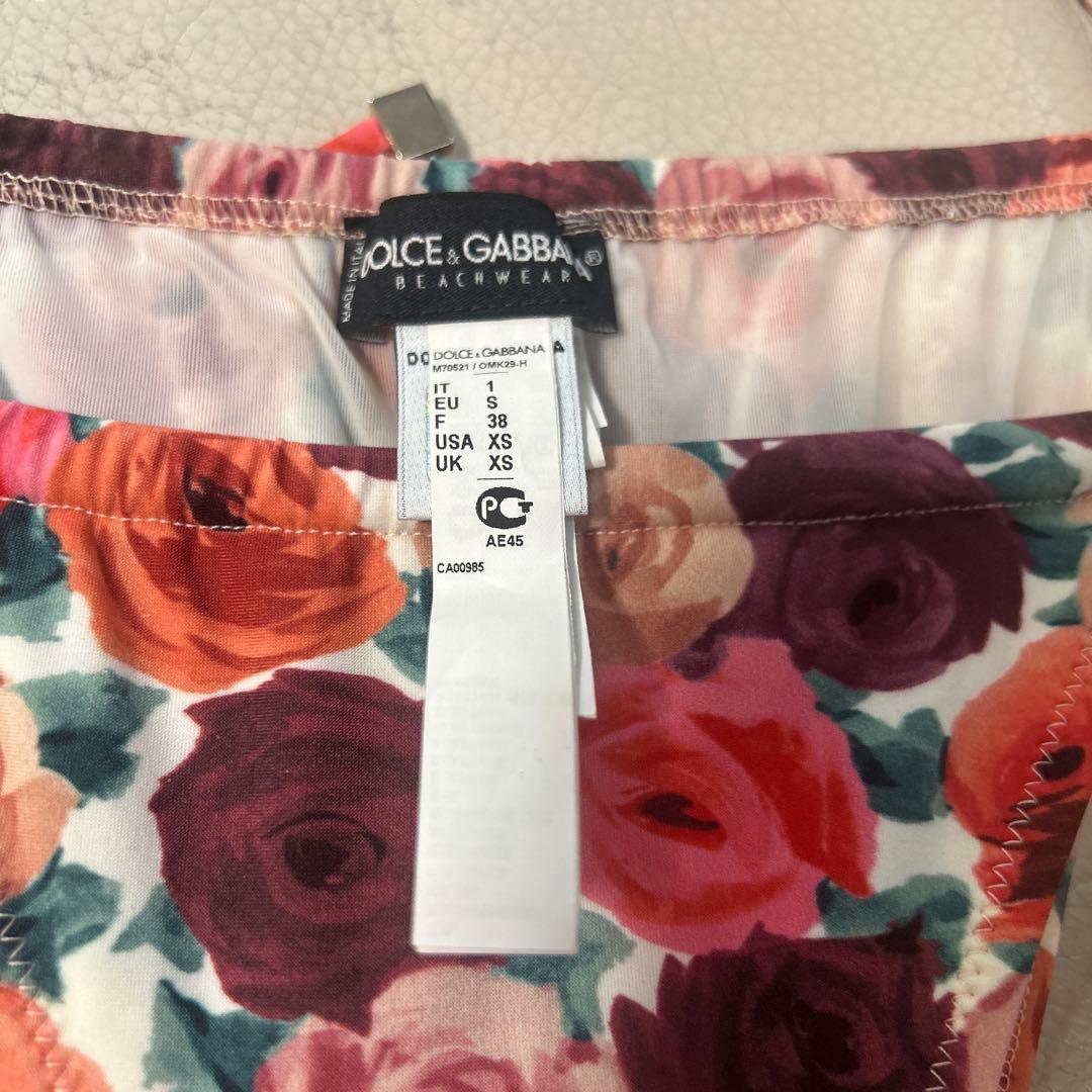DOLCE&GABBANAフラワープリント ビキニ Sサイズ