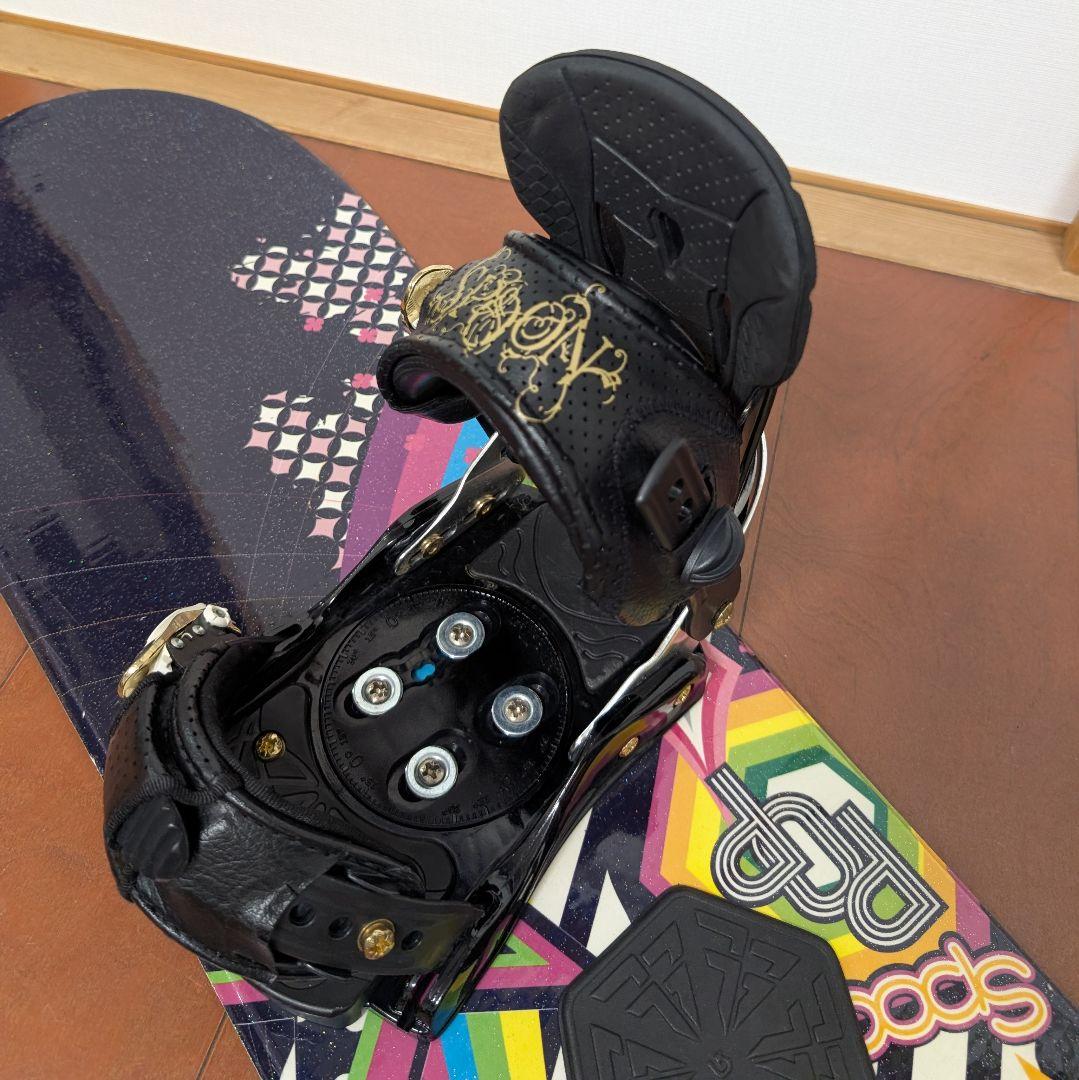 【3WAYバッグが便利！】SPOON スノーボードセット 初心者◎136cm