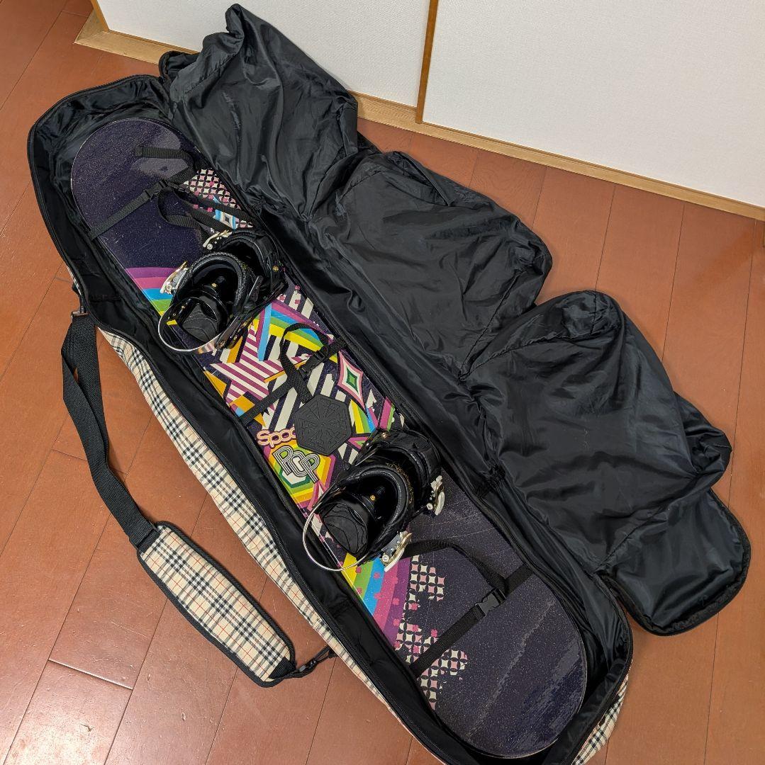 【3WAYバッグが便利！】SPOON スノーボードセット 初心者◎136cm