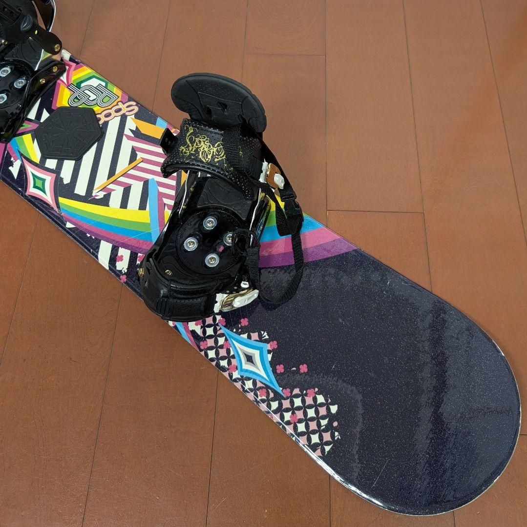 【3WAYバッグが便利！】SPOON スノーボードセット 初心者◎136cm