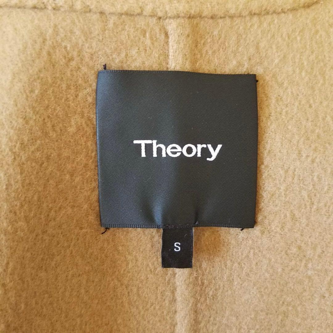 美品✨Theory セオリー ポンチョ ケープコート リバーコート ベルト付