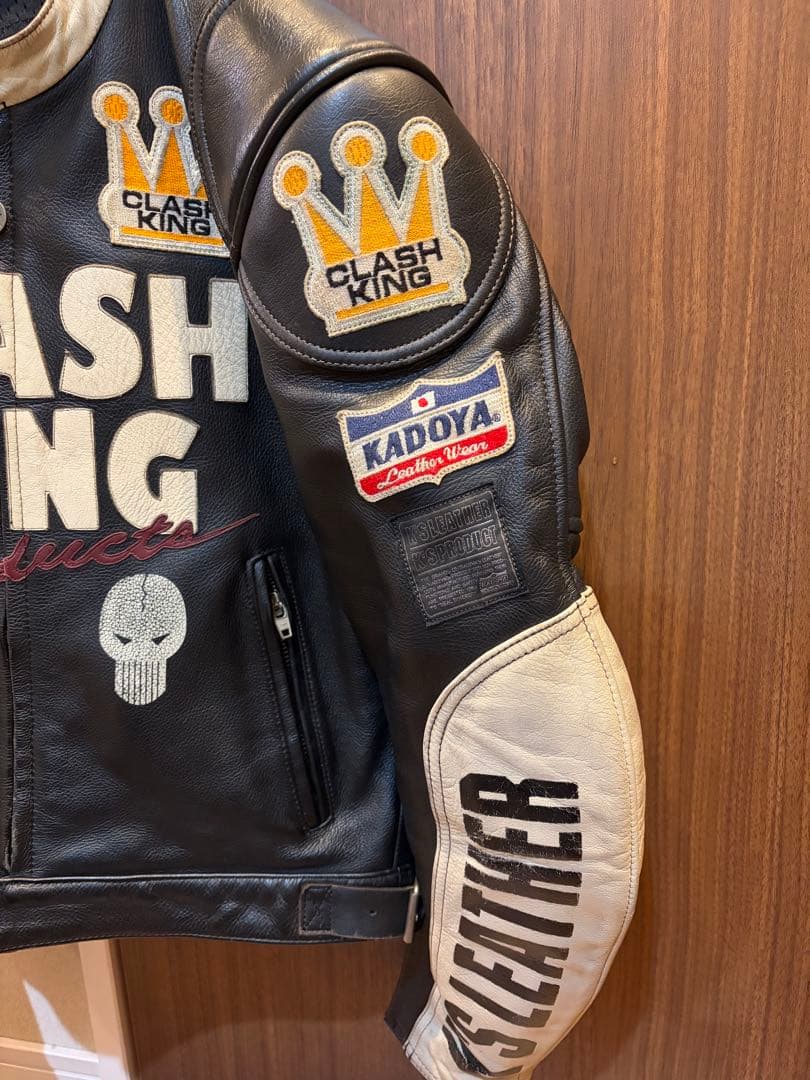 カドヤ レザージャケット　CLASH KING L