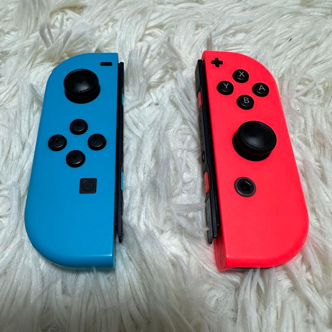 【美品】ニンテンドースイッチ　箱付き　ネオンブルー　ネオンレッド