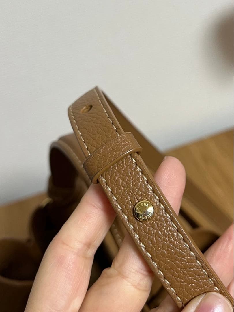 【on】正規品　美品　POLENE ポレーヌ　カヌレバック　huit 大