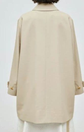 【ROPE】軽量ミドル丈ステンカラーコート