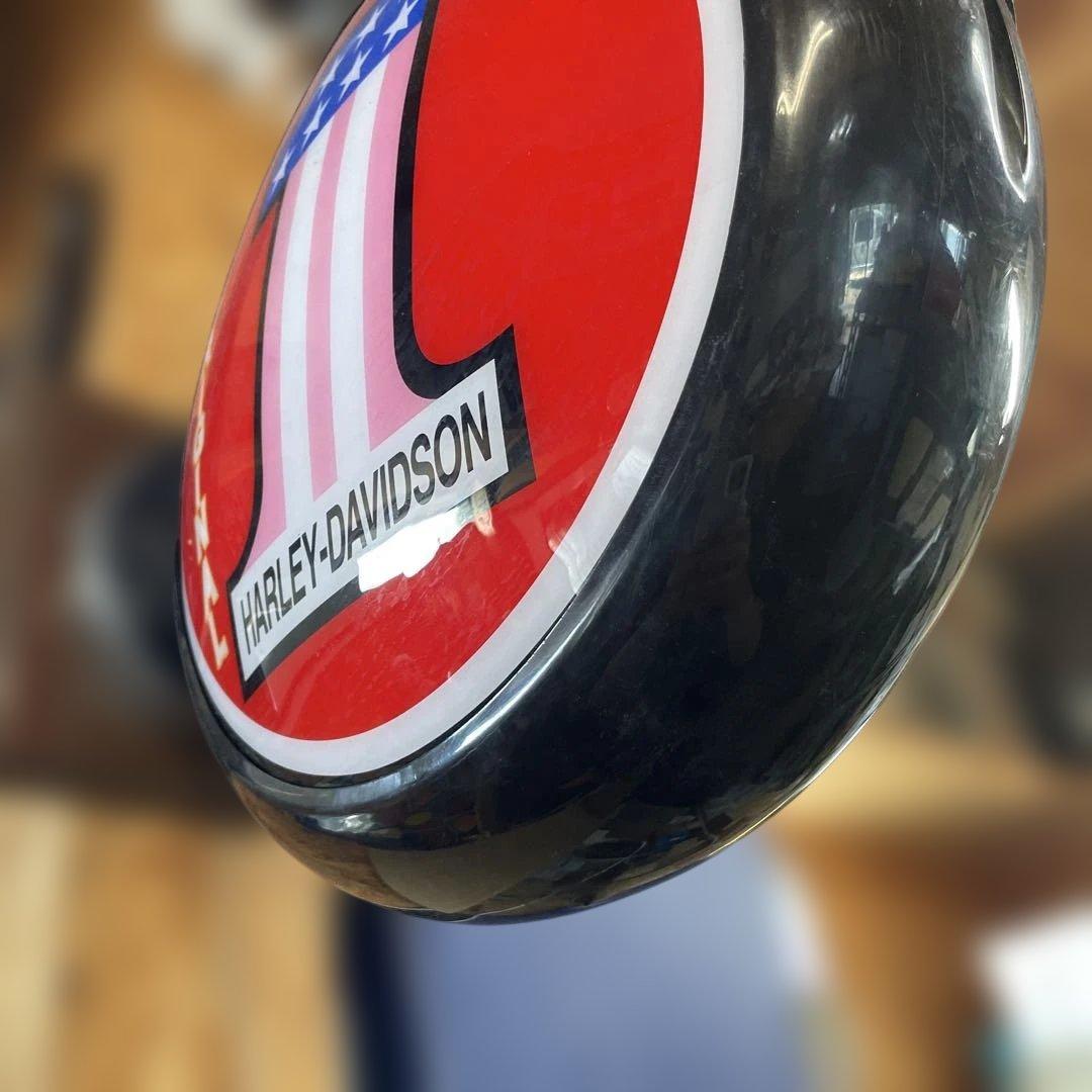 ハーレーダビッドソン　アンティーク調ランプ　ガレージ、倉庫、￼