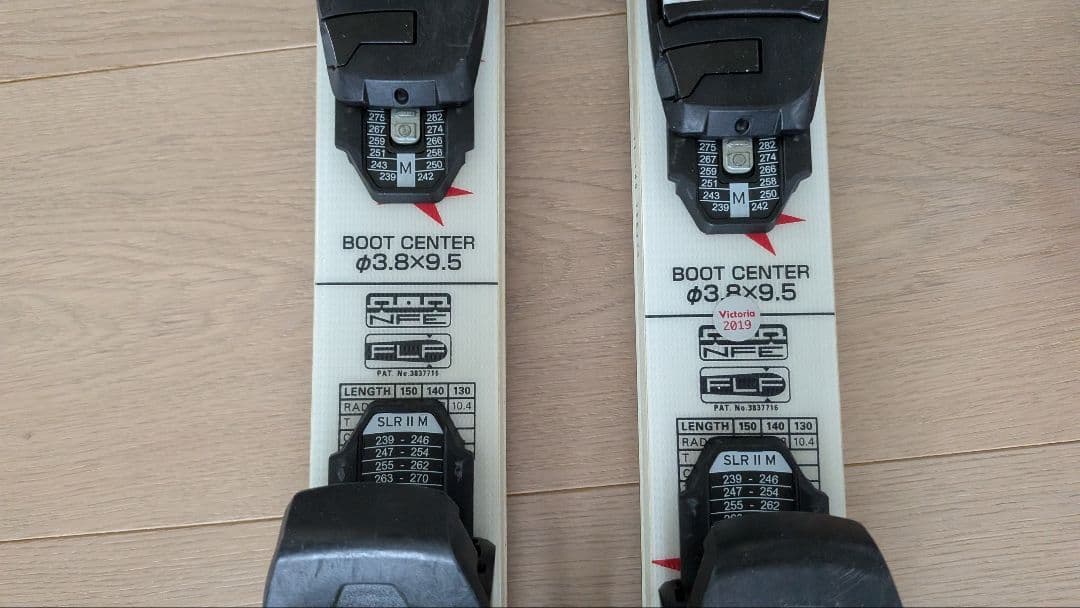 OGASAKA & SALOMON　JUNIOR スキーセット