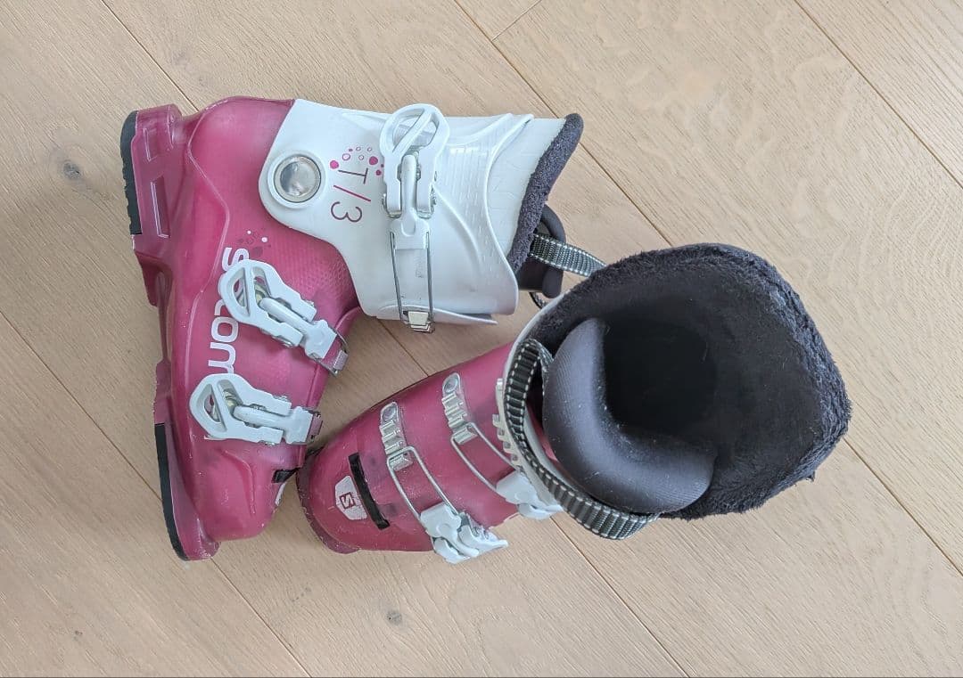 OGASAKA & SALOMON　JUNIOR スキーセット