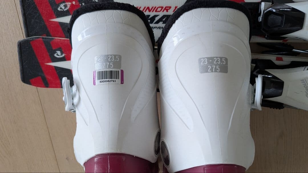 OGASAKA & SALOMON　JUNIOR スキーセット