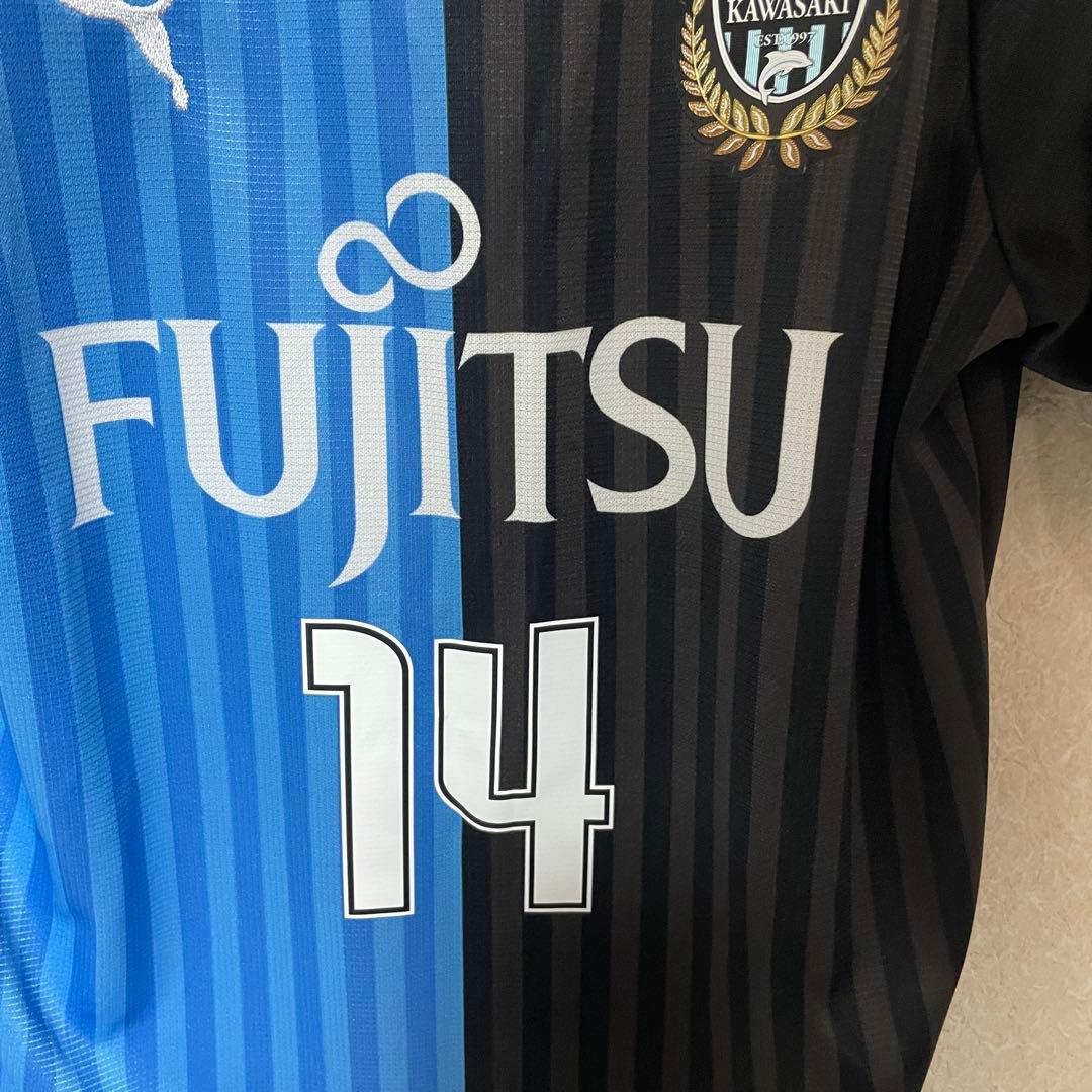 【正規品】川崎F 2018 中村憲剛14 ホーム M 美品