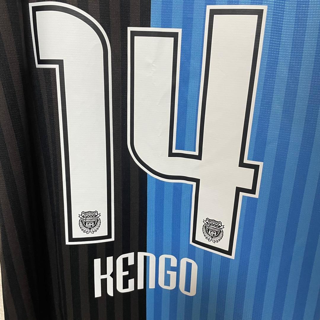 【正規品】川崎F 2018 中村憲剛14 ホーム M 美品