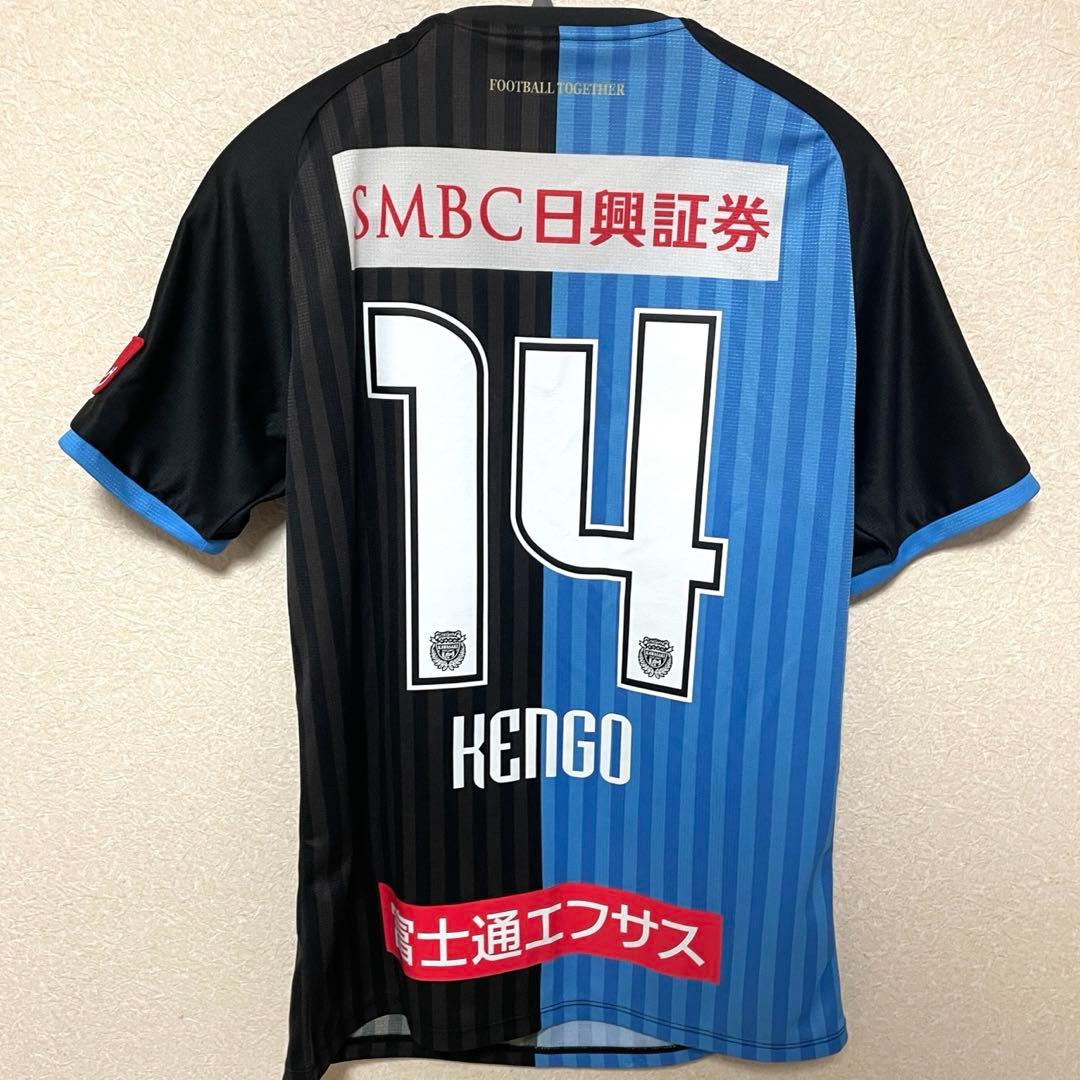 【正規品】川崎F 2018 中村憲剛14 ホーム M 美品