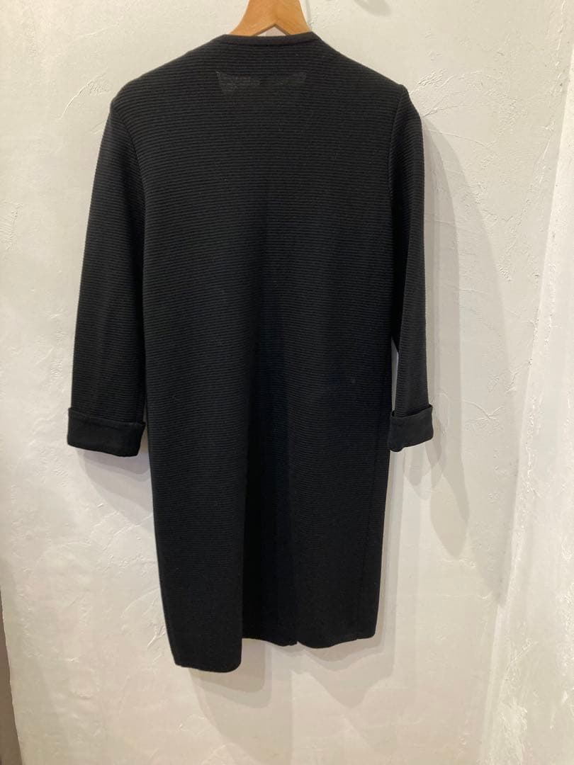 イヴ・サンローラン　コート　ブラック