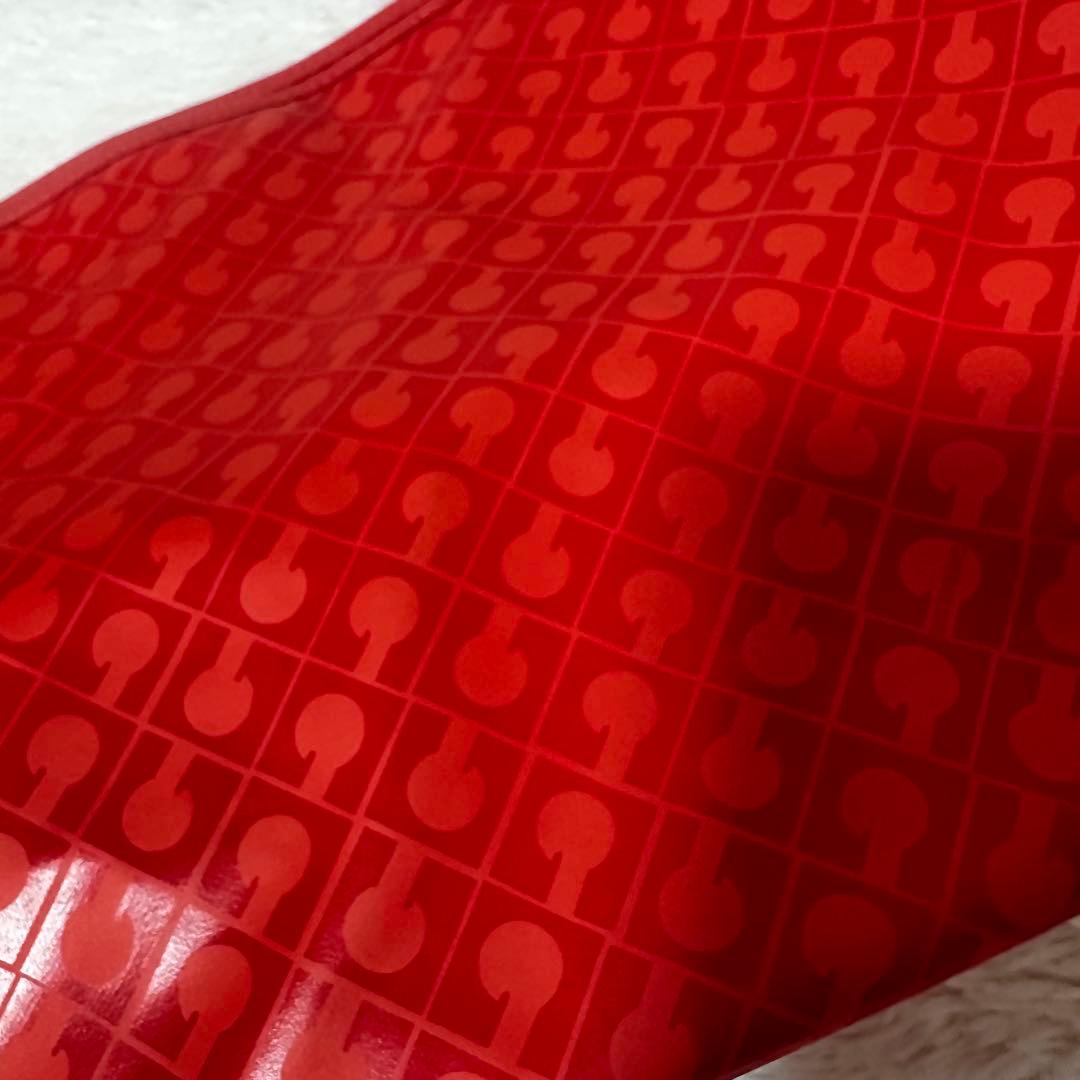 美品 GHERARDINI ソフティ　トートバッグ　総柄　大容量　A4可